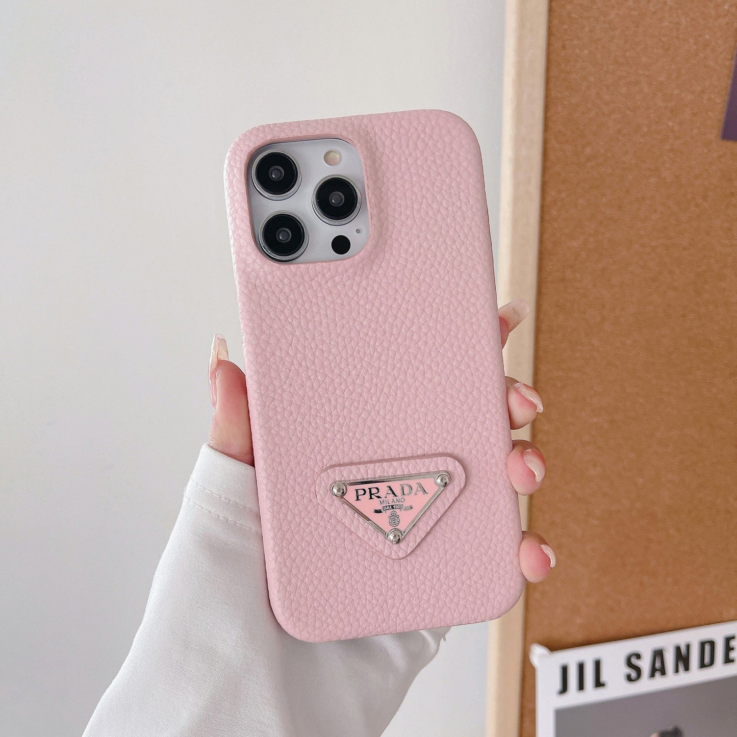 Funda de cuero de lujo para iPhone