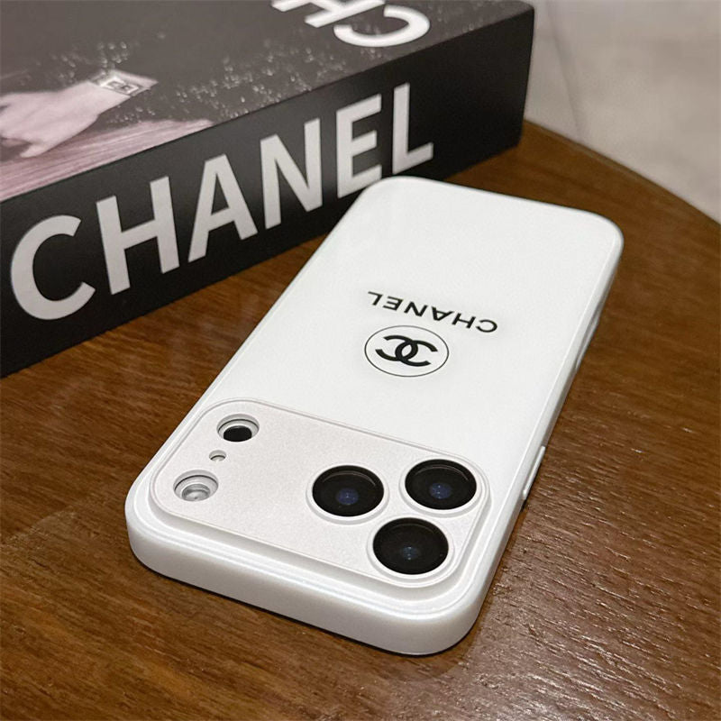 Κλασική μινιμαλιστική Luxe θήκη iPhone – White Gloss Edition