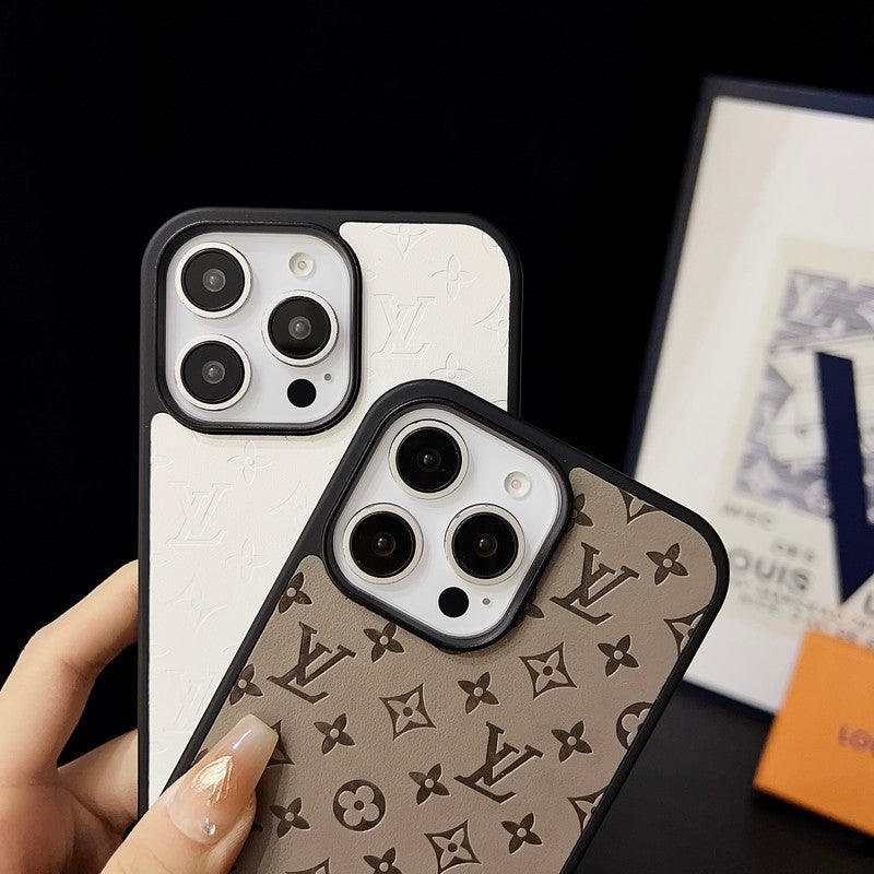Θήκη για iPhone με αλυσίδα χεριών καφέ πολυτελείας