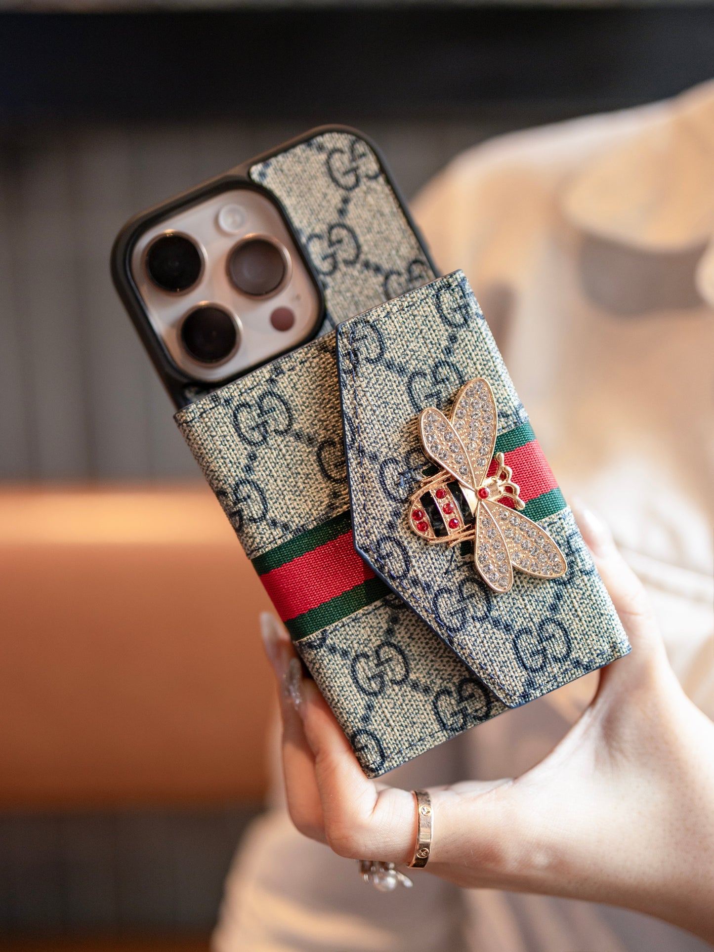 Premium Advanced Crossbody Θήκη iPhone με θήκη κάρτας & Ιμάντας ώμου