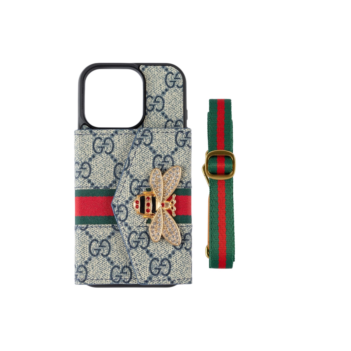 Premium Advanced Crossbody Θήκη iPhone με θήκη κάρτας & Ιμάντας ώμου
