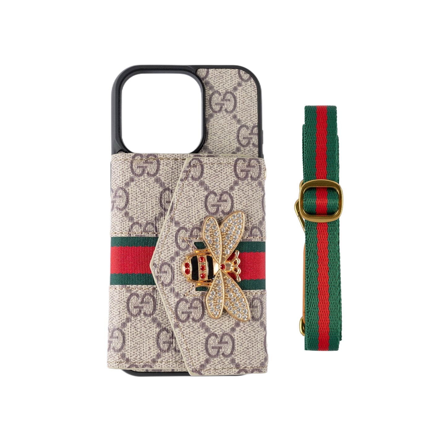 Premium Advanced Crossbody Θήκη iPhone με θήκη κάρτας & Ιμάντας ώμου