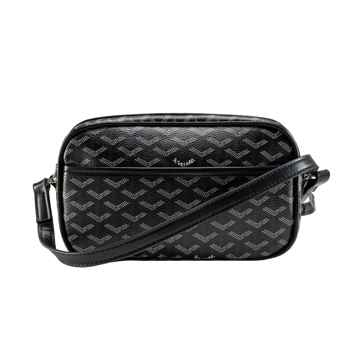 Elegant Monogram Crossbody-handväska – minimal lyx för vardagliga stunder