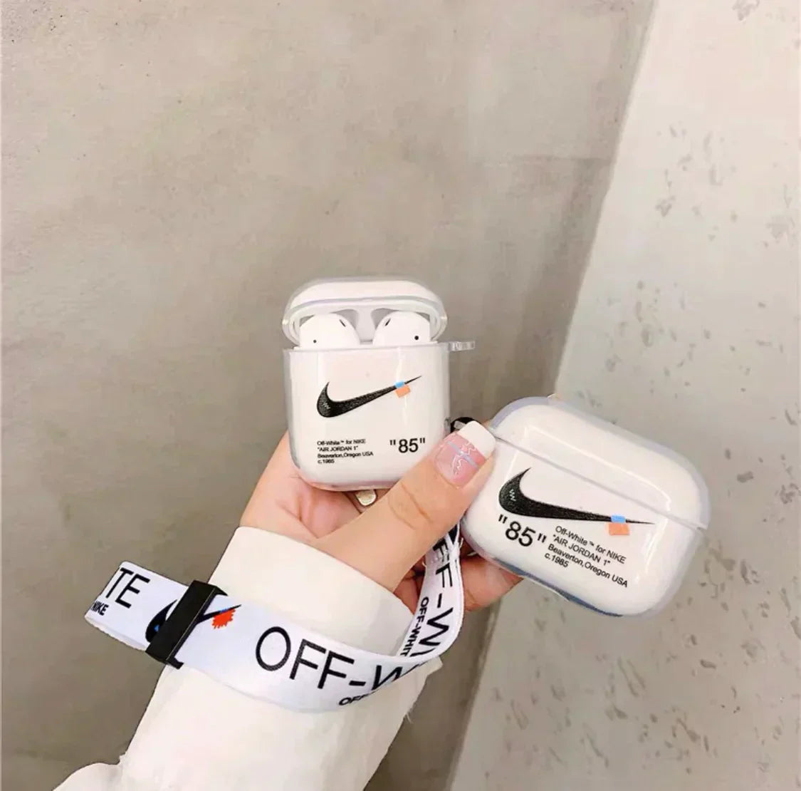 Nike off-white AirPods-deksler