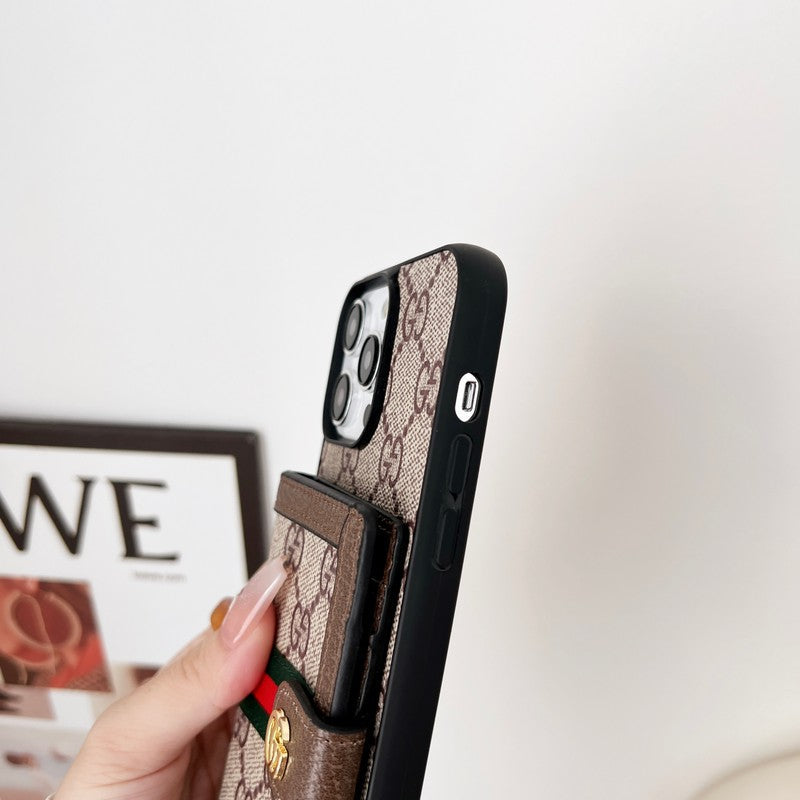 Slabhra Mála Cárta Préimh Cás iPhone Clasaiceach
