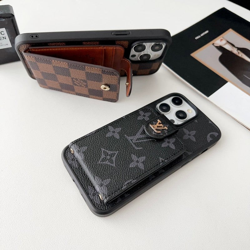 Ylellinen Classic Card Bag iPhone -kotelo