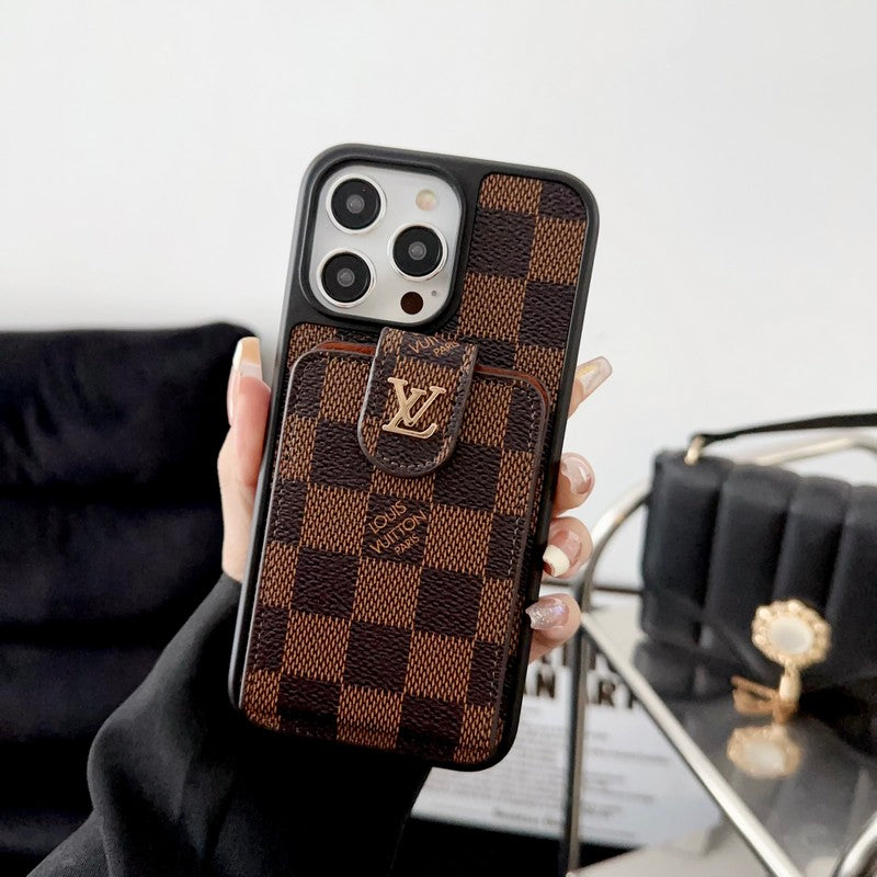 Ylellinen Classic Card Bag iPhone -kotelo