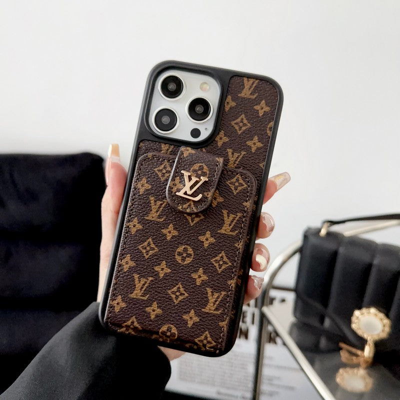 Ylellinen Classic Card Bag iPhone -kotelo