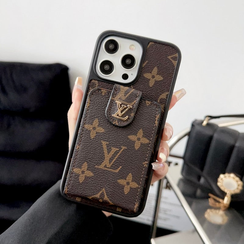 Ylellinen Classic Card Bag iPhone -kotelo