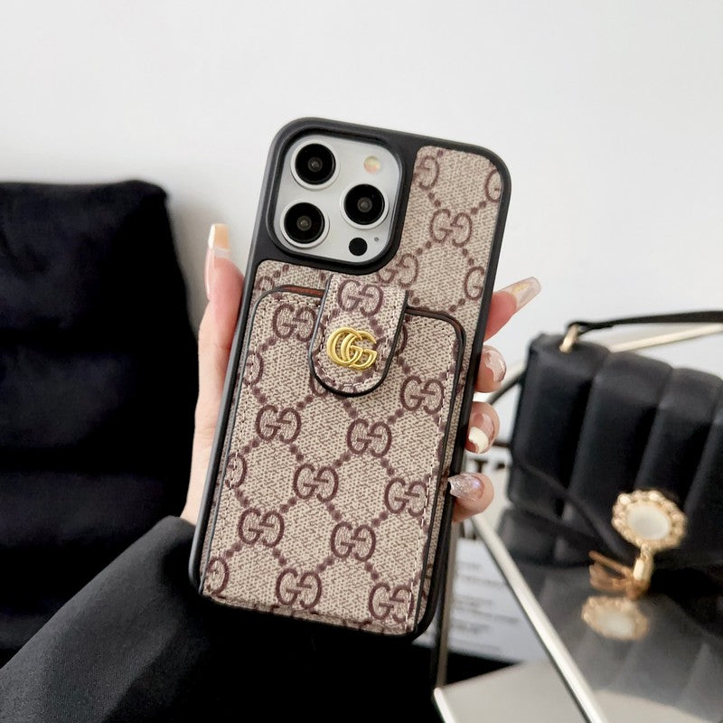 Premium Card Bag Crossbody Chain Case za iPhone