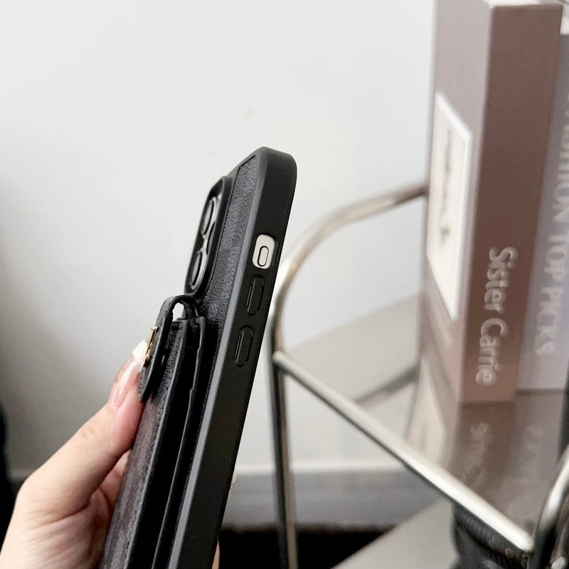 Ylellinen Classic Card Bag iPhone -kotelo