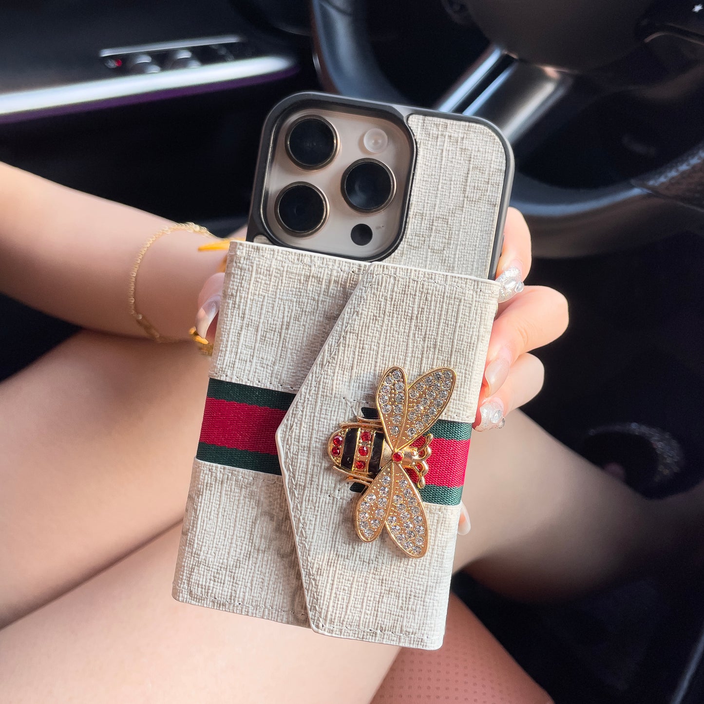 Premium Advanced Crossbody Θήκη iPhone με θήκη κάρτας & Ιμάντας ώμου