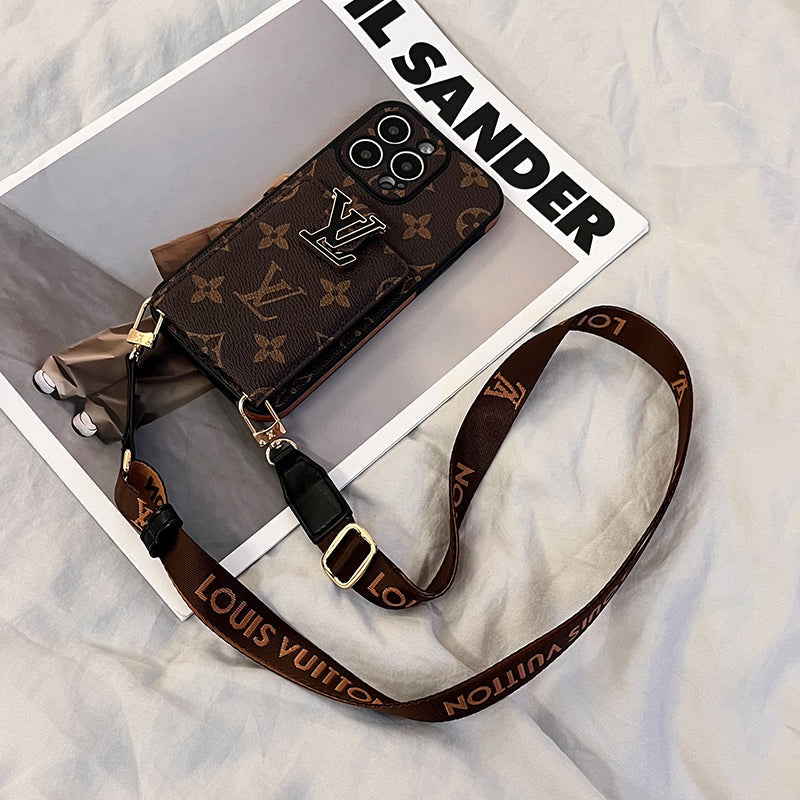 Lyxig Card Bag Chain iPhone Fodral