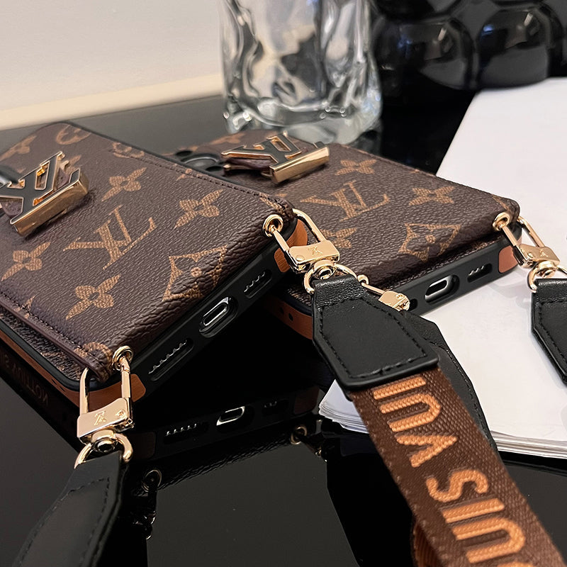 Lyxig Card Bag Chain iPhone Fodral