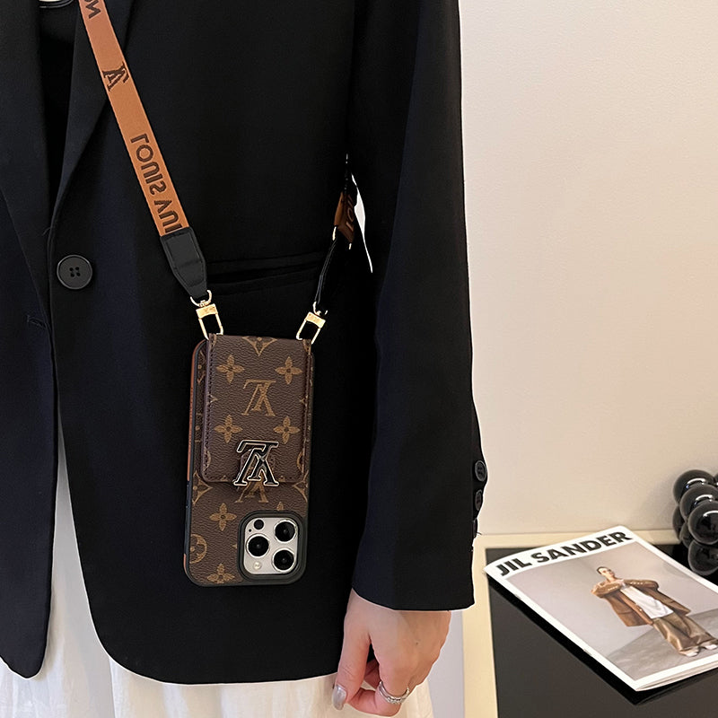 Lyxig Card Bag Chain iPhone Fodral