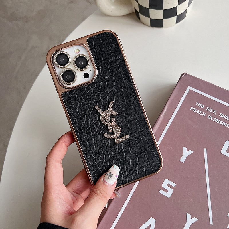 Funda de iPhone Saint Color Leather Rose Gold