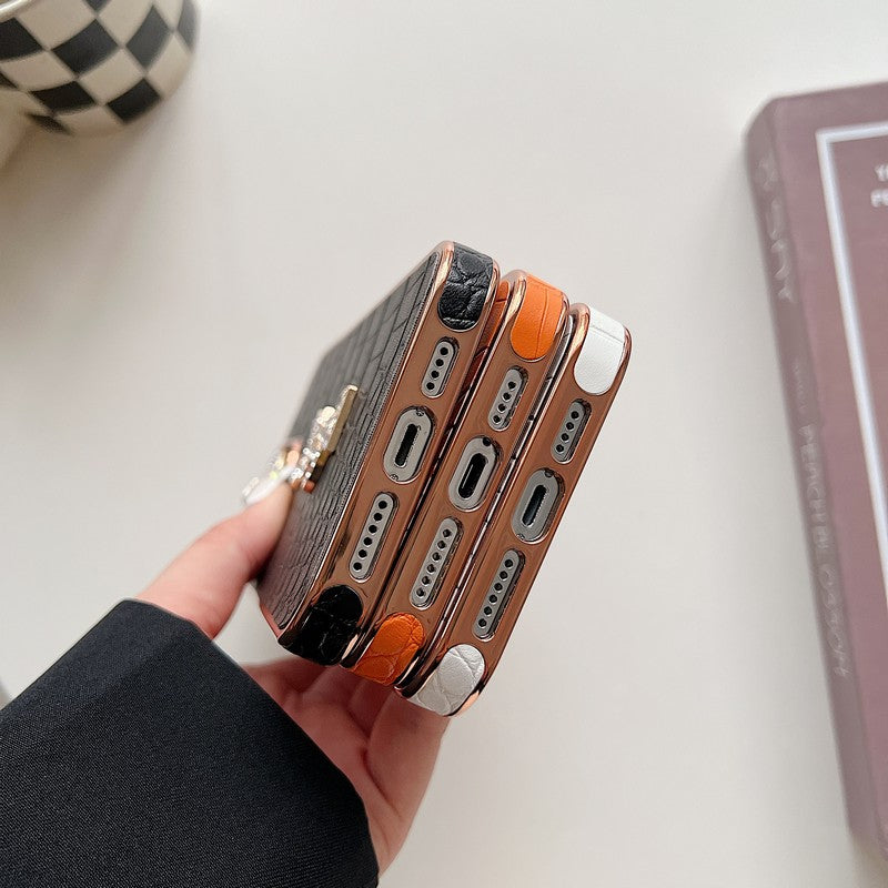 Funda de iPhone Saint Color Leather Rose Gold