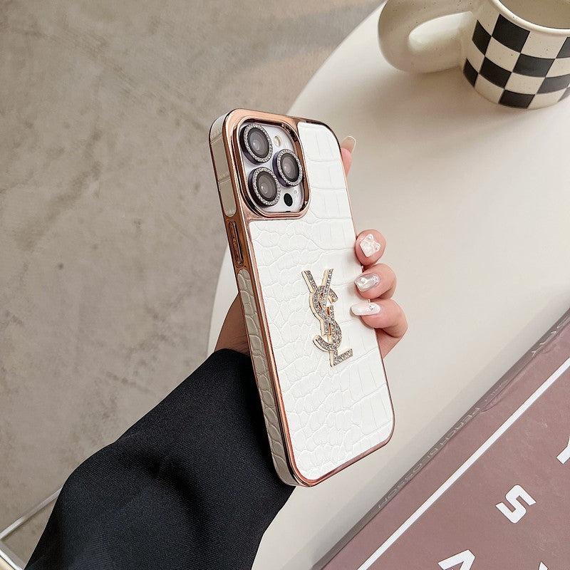 Funda de iPhone Saint Color Leather Rose Gold