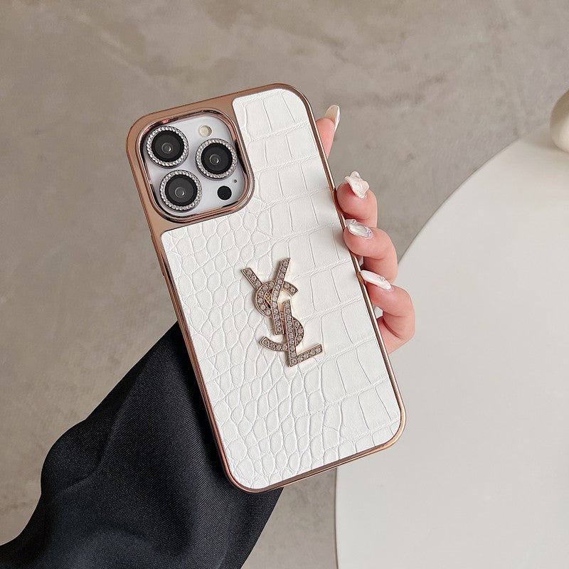 Funda de iPhone Saint Color Leather Rose Gold