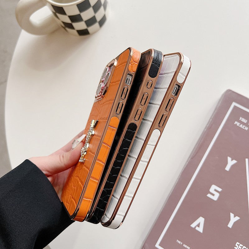 Funda de iPhone Saint Color Leather Rose Gold