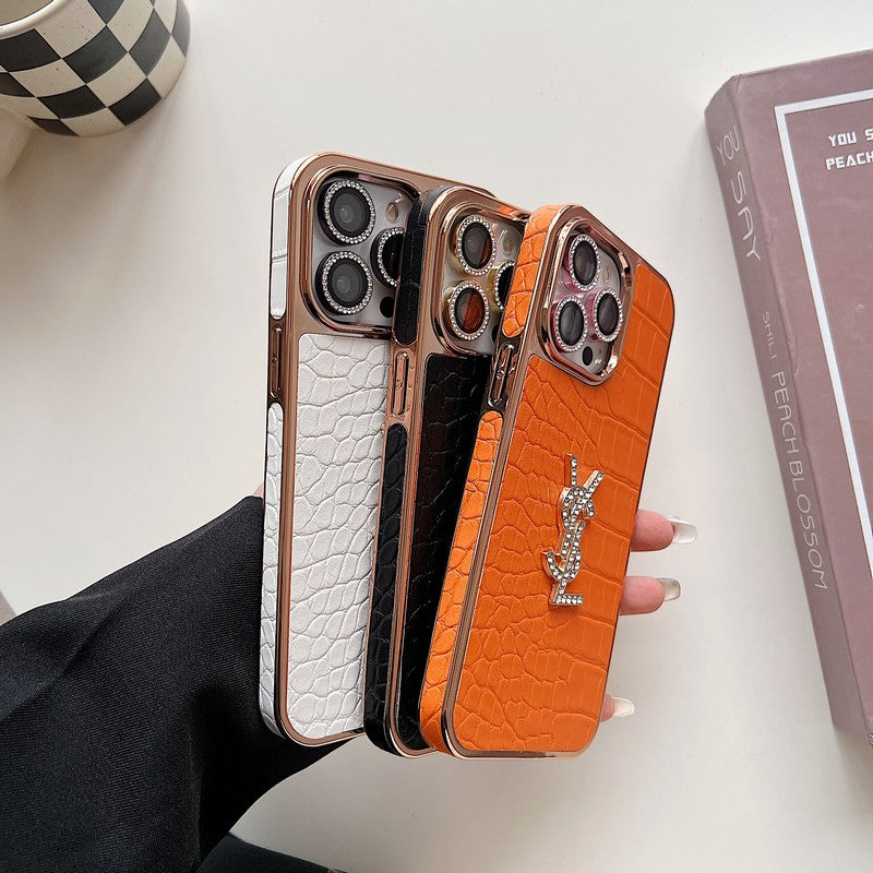 Funda de iPhone Saint Color Leather Rose Gold