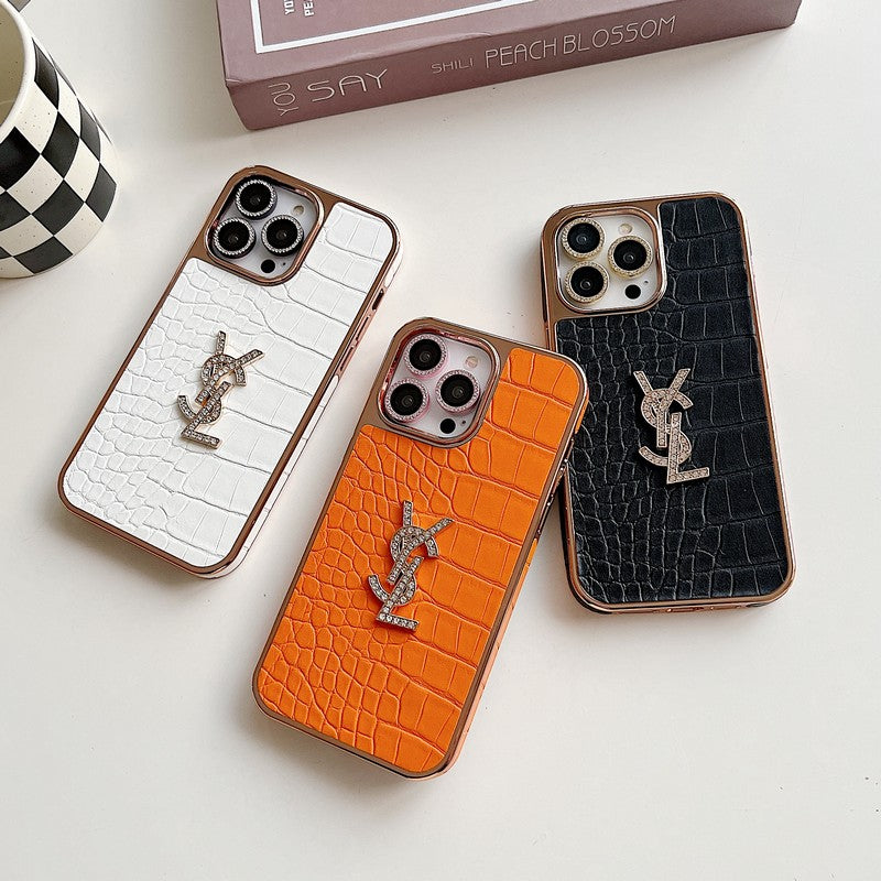 Funda de iPhone Saint Color Leather Rose Gold