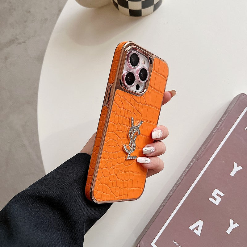 Funda de iPhone Saint Color Leather Rose Gold