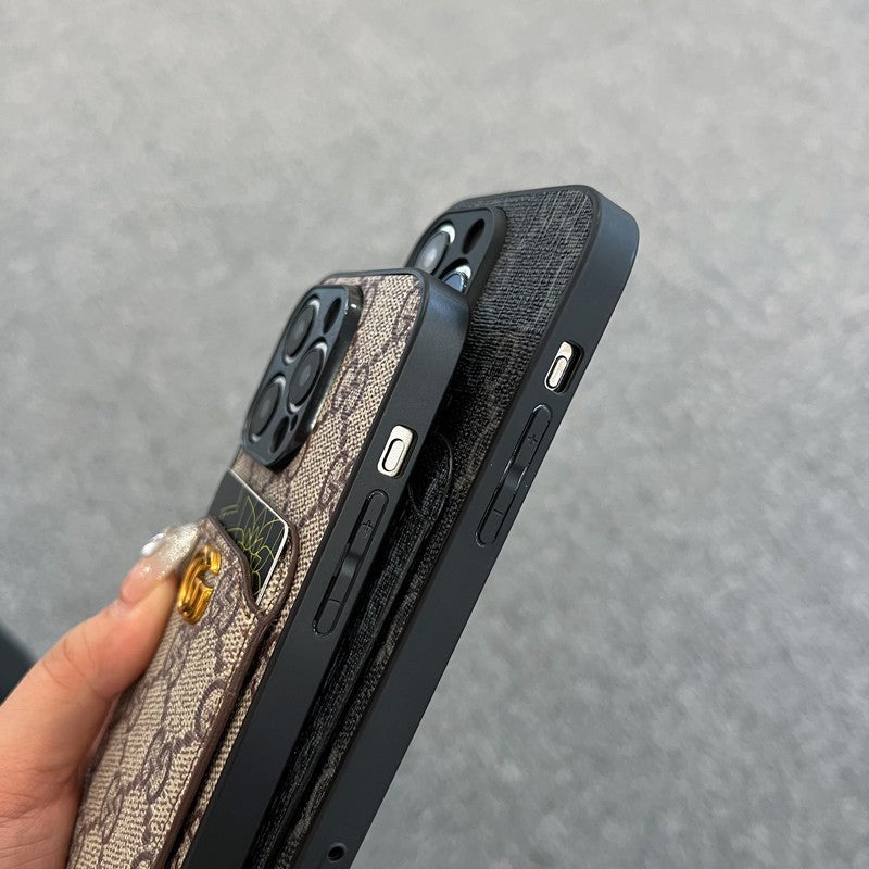 Premium Card Bag Klassiskt iPhone-fodral