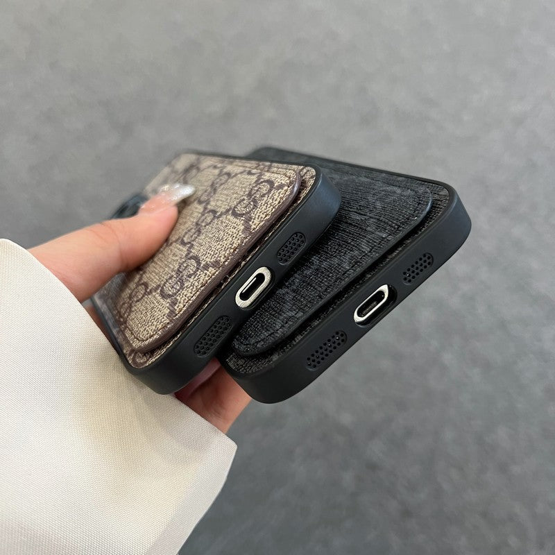 Premium Card Bag Klassiskt iPhone-fodral