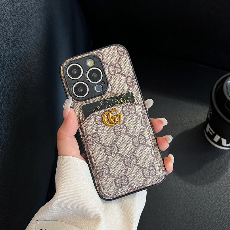 Premium Card Bag Klassiskt iPhone-fodral