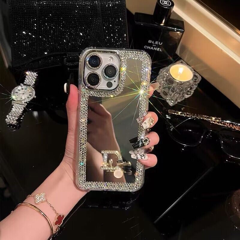 Glamorous Beauty Mirror iPhone-hoesje – Make-up & Stijl voor onderweg!