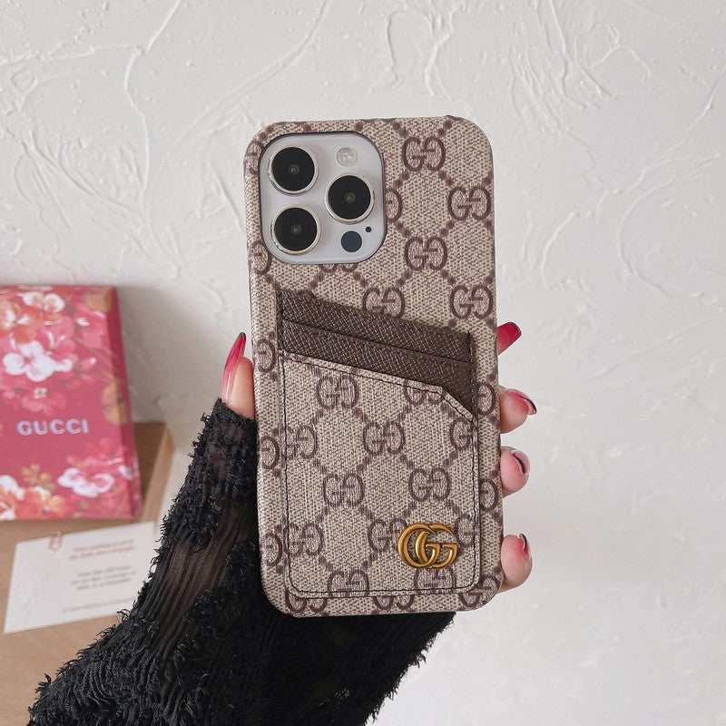 Premium Card Bag Klassiskt iPhone-fodral