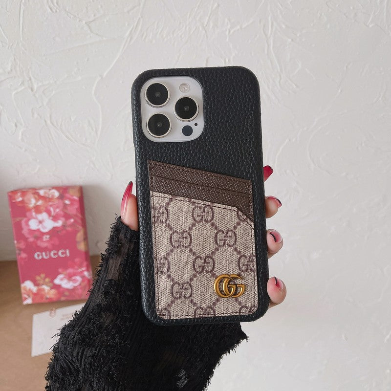 Premium Card Bag Klassiskt iPhone-fodral