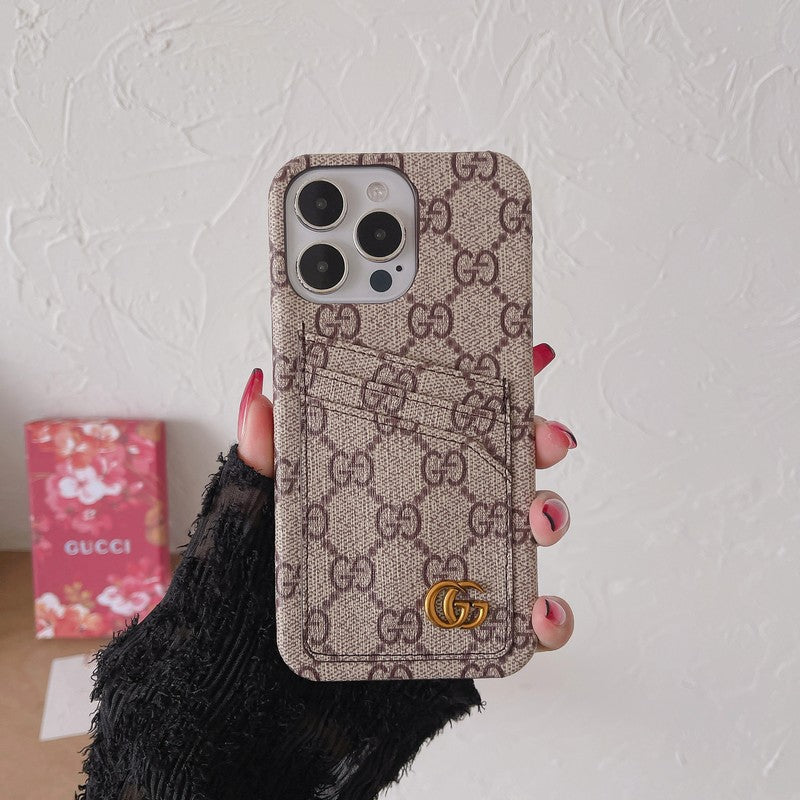 Premium Card Bag Klassiskt iPhone-fodral