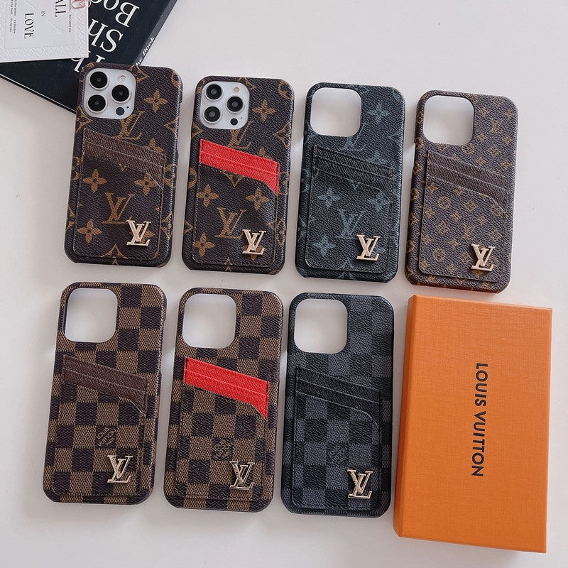 Luxe kaarttas Klassiek iPhone-hoesje