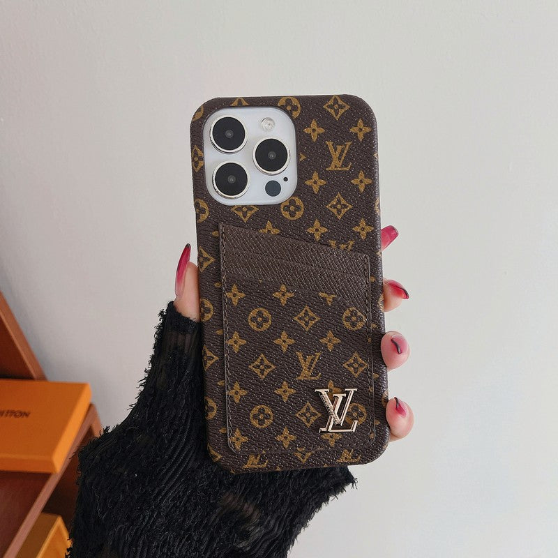 Luxe kaarttas Klassiek iPhone-hoesje