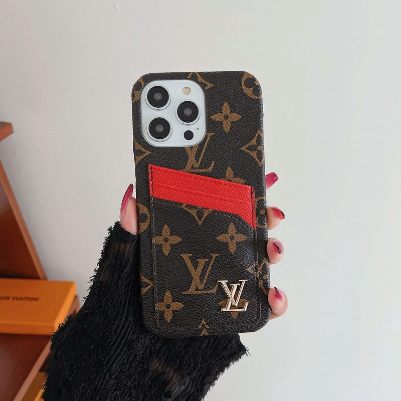 Luxe kaarttas Klassiek iPhone-hoesje