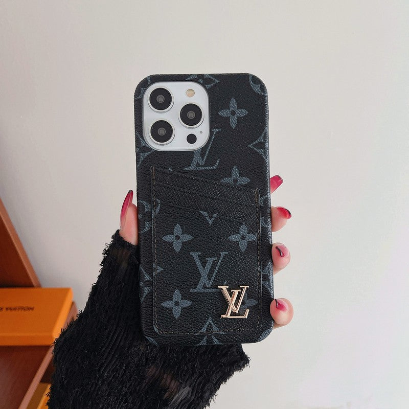 Luxe kaarttas Klassiek iPhone-hoesje