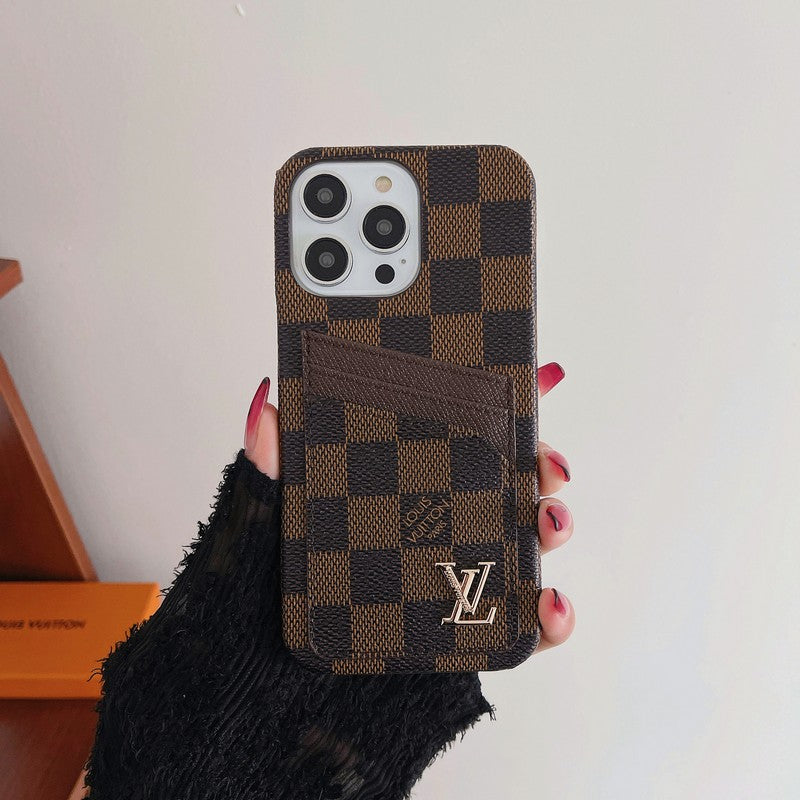 Luxe kaarttas Klassiek iPhone-hoesje