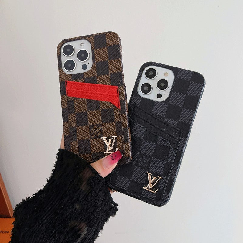 Luxe kaarttas Klassiek iPhone-hoesje