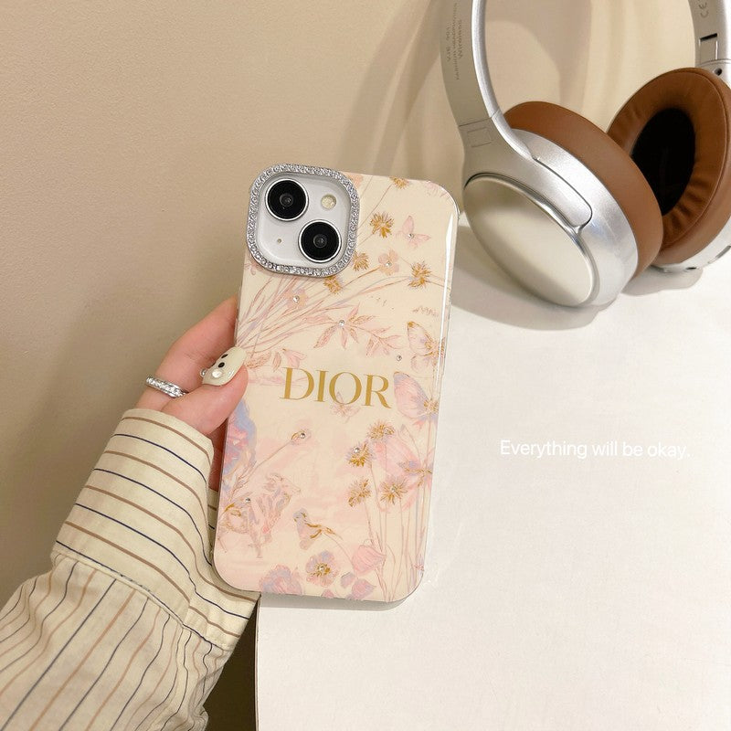 Modna kristalna iPhone maska
