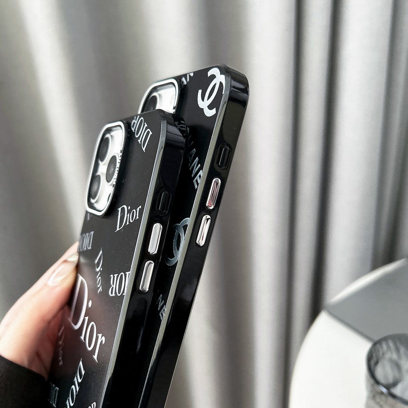 Modna crna maska ​​za iPhone