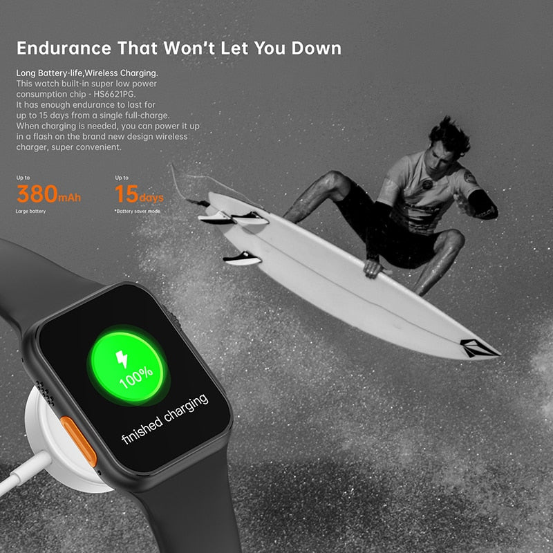 ΝΕΟ Ultra Watch Men Smart Watch Series 8 NFC Door Access Smartwatch for Android Apple Phone Watch Band