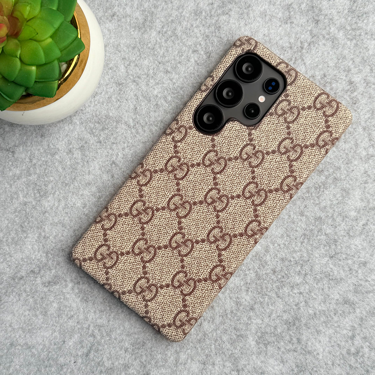 Luxus prémium Patern Pu bőr tok Samsung Galaxy készülékhez