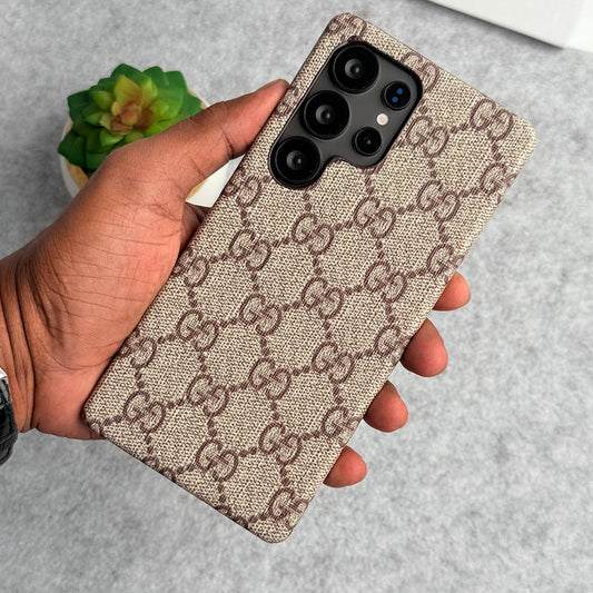 Samsung Galaxy 用の高級プレミアムパターン Pu レザーケース