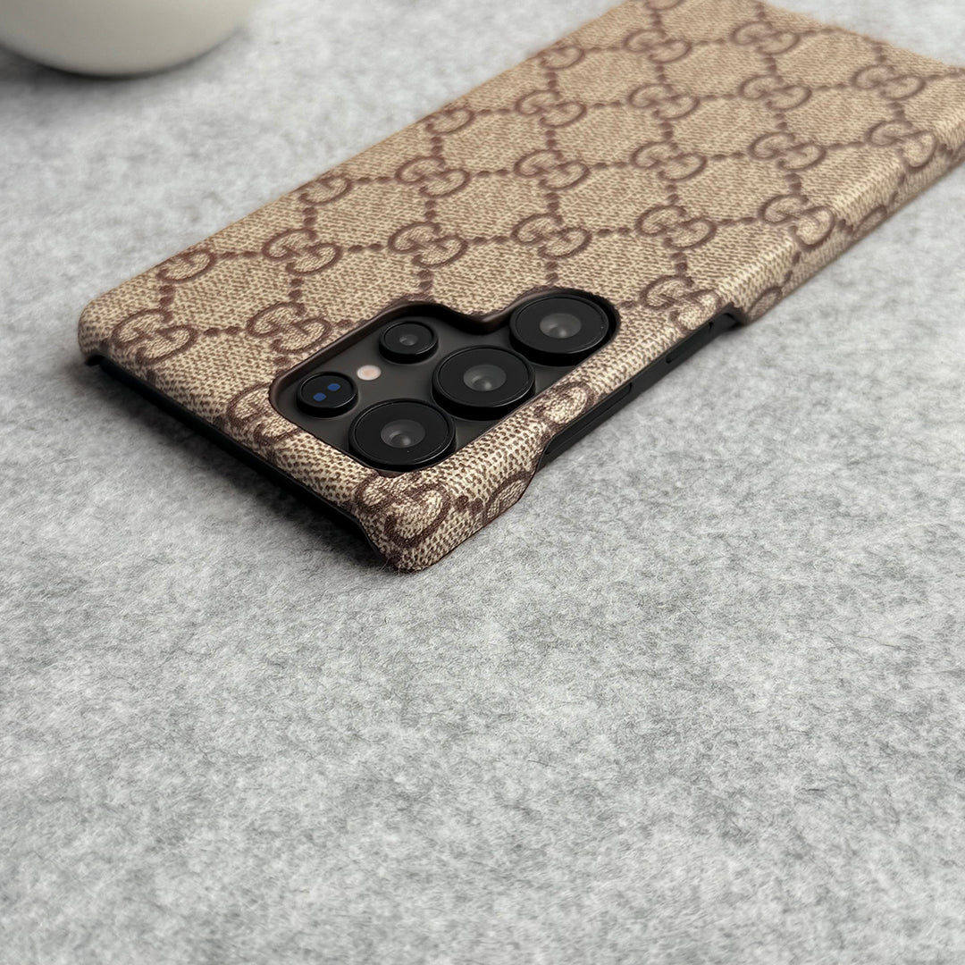 Luxus prémium Patern Pu bőr tok Samsung Galaxy készülékhez