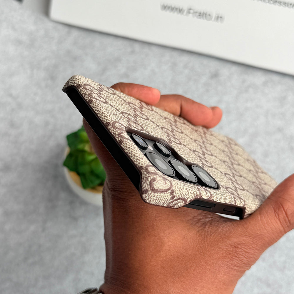 Luxus prémium Patern Pu bőr tok Samsung Galaxy készülékhez