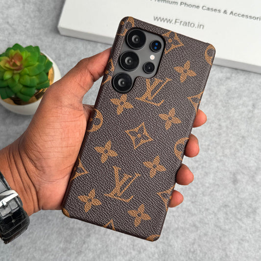SAMSUNG GALAXY用の高級フルPUレザーデザイナーケース