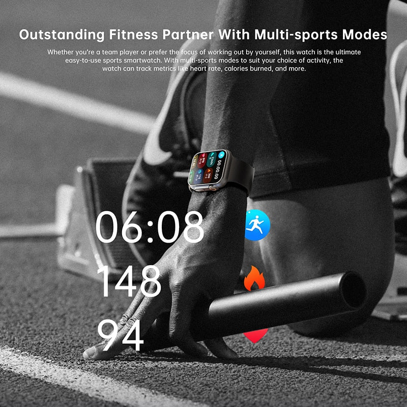 ΝΕΟ Ultra Watch Men Smart Watch Series 8 NFC Door Access Smartwatch for Android Apple Phone Watch Band