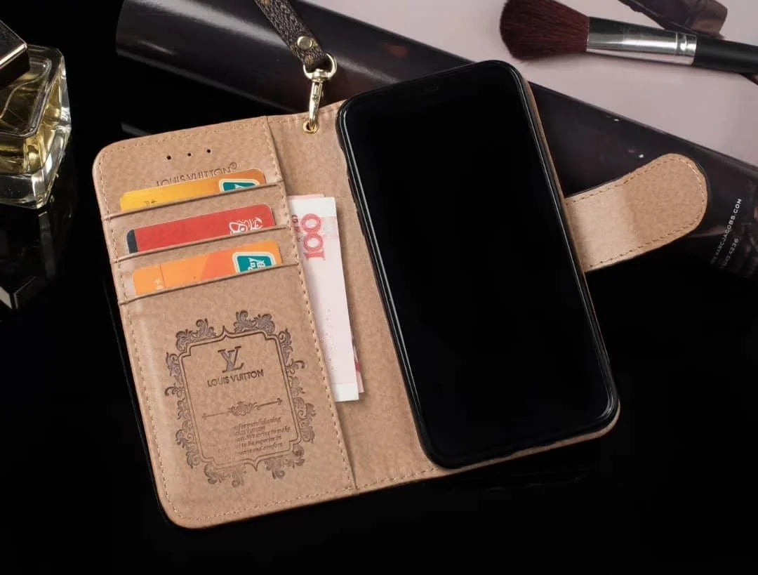 Lyxigt Advanced Wallet iPhone-fodral